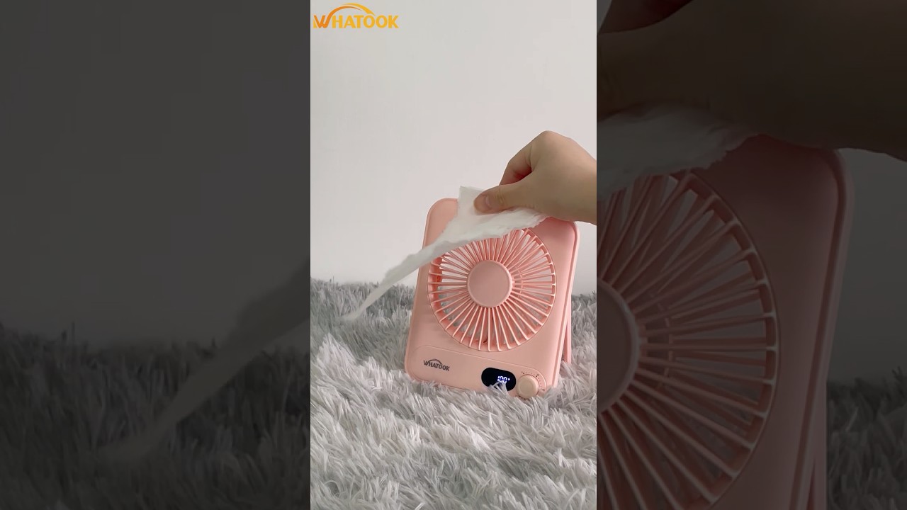 Summer Survival Kit 🌞 Compact Desk Fan with 100 Speeds