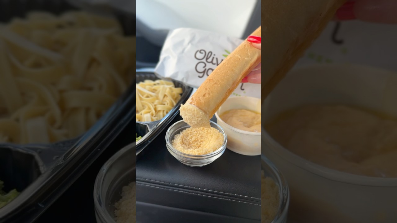 Viral Olive Garden Alfredo Breadsticks Hack Tested!!  (Better Than Dot Cakes?!)