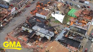 Deadly tornado outbreak leaves trail of destruction
