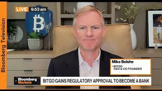 Bitgo Receives Occ Approval To Become A National Trust Bank Bloomberg Markets Interview