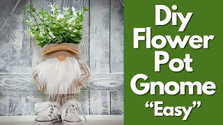 Diy Flower Pot Gnomes/Flower Pot Craft/No Sew Gnomes/Spring Gnomes