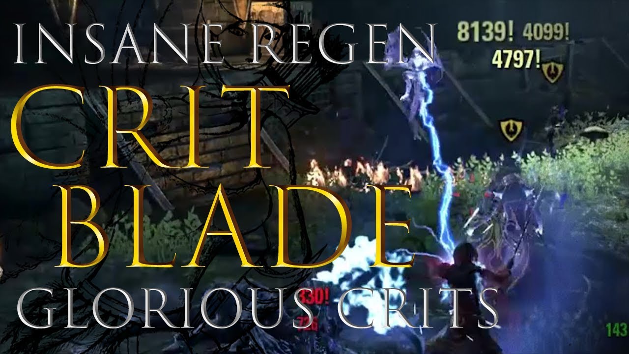 Critblade ⚔ Stamina Nightblade PvP Build & Gameplay - ESO - Scalebreaker