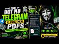 COMO CRIAR UM BOT NO TELEGRAM E VENDER PDFs TODOS OS DIAS