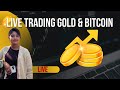 GOLD BITCOIN LIVE TRADING #bitcoin #crypto #forex