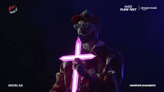 Anuel AA en el Coca-Cola Flow Fest 2024