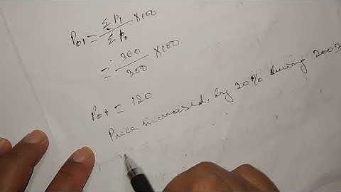 index number 2. Laspeyres method, Paasche method and Fisher