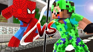 ÖRÜMCEK ADAM SET VS YAPRAK SET! - Minecraft