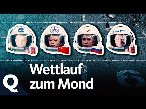 USA, China, Russland oder Elon Musk: Wer gewinnt das Rennen zum Mond? | Quarks