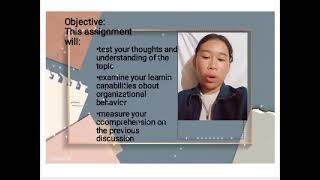 Organizational Behavior (Assignment)
