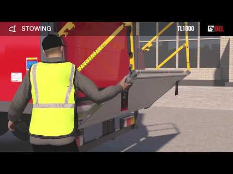 DEL TL1000 column lift operators video