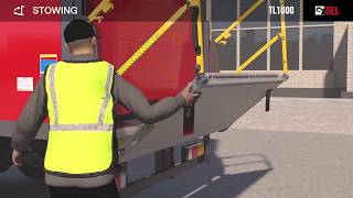 DEL TL1000 column lift operators video