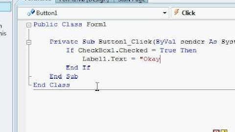 Visual Basic Tutorial - Working With Checkboxes