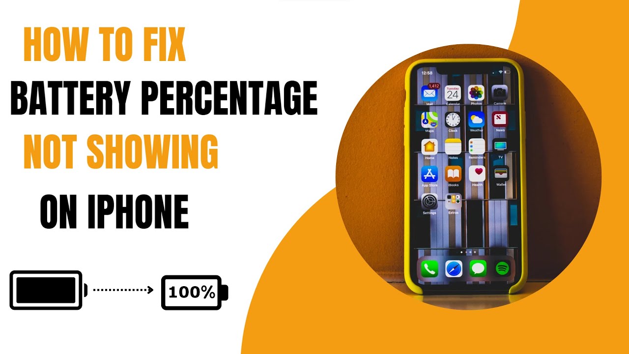 How to Fix Battery Percentage not Showing on iPhone Battery
