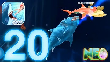 Hungry Shark Evolution: Gameplay Walkthrough Part 20 - Special Shark Appears! (iOS, Android)