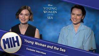 The Young Woman and The Sea - Interviews With the Cast and Scenes From the Movie