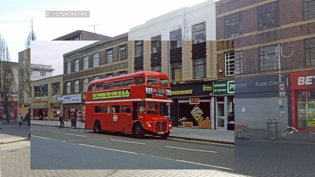 034 High Road & Derwent Television 1985 v 2020 YouTube