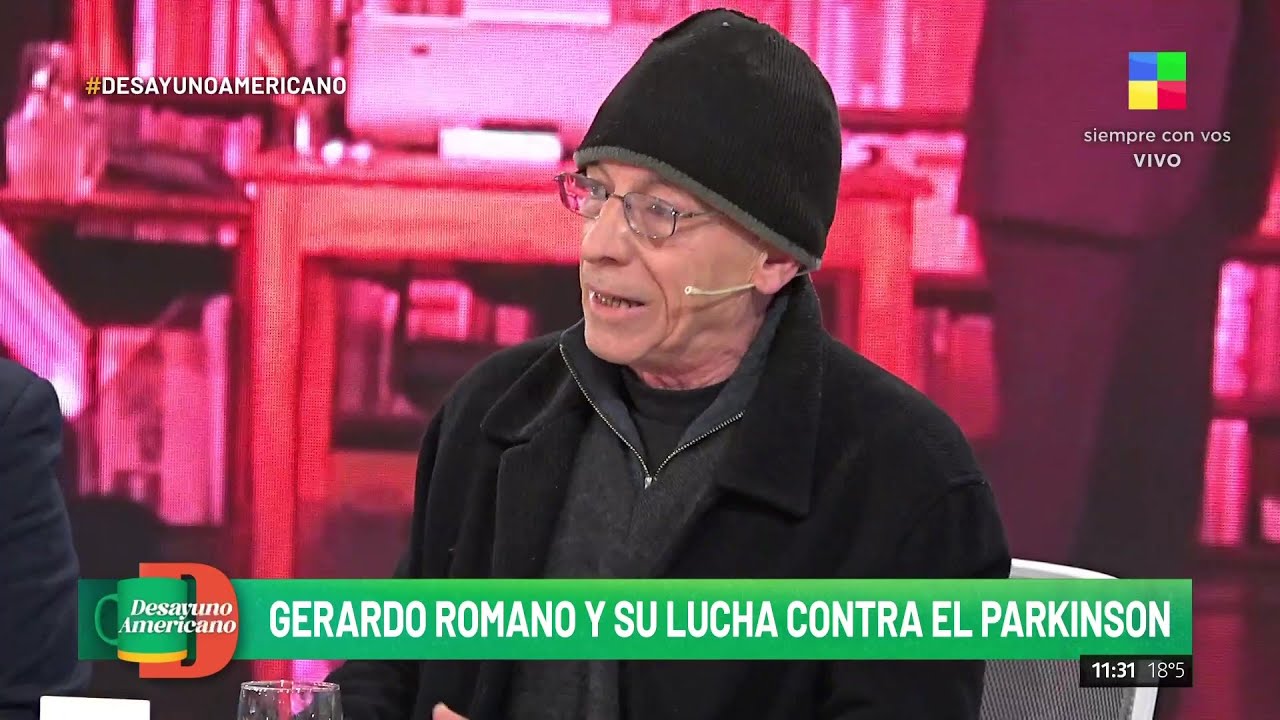 🗣️ Gerardo Romano habló sobre el Parkinson: 
