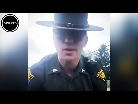 State Trooper Gets Called Out, Flees The Scene Immediately