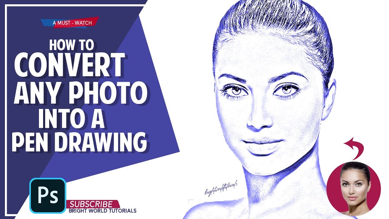 How to Turn a Photo Into Pen Art