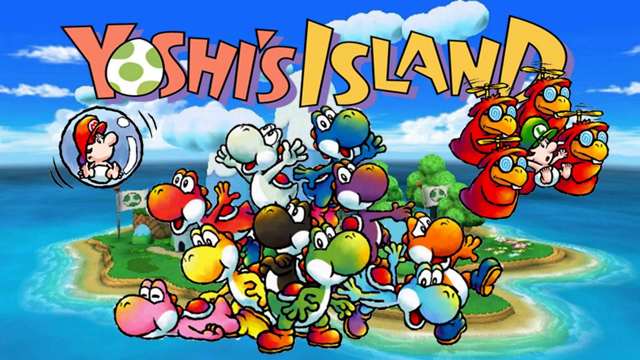 Yoshi's Island Flower garden YouTube