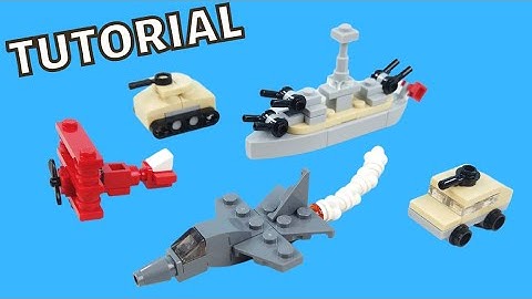 LEGO Mini Vehicles Tutorial | Part 2