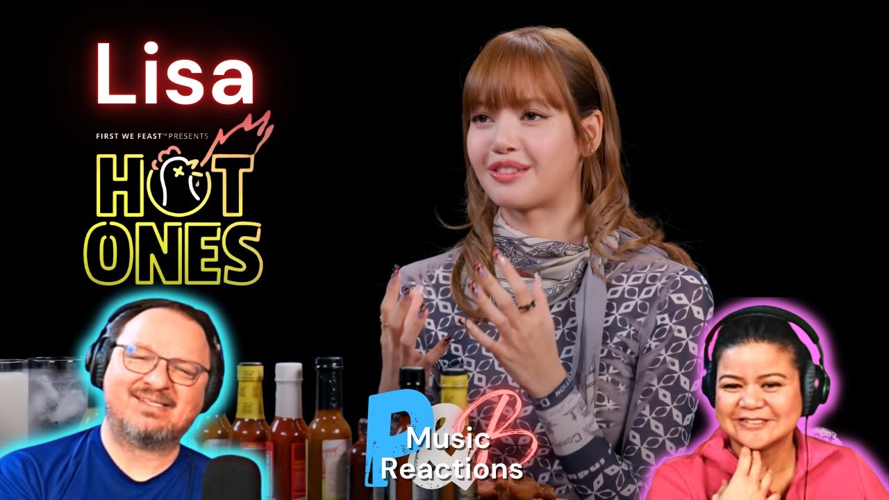 LISA Breeze The Pain While Eating Spicy Wings (Hot Ones Interview Video) | Couples Reaction!