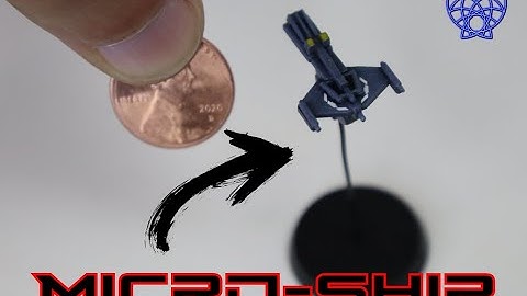 Miniature Spaceship Kitbash | CVBRFAE Sci-Fi Fantasy Build