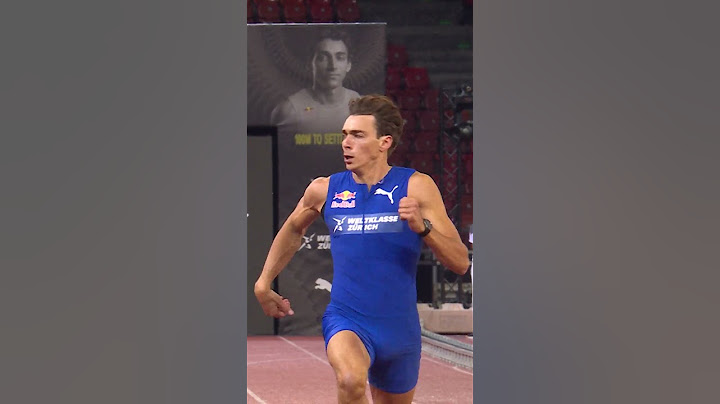 Duplantis takes down Warholm in epic 100m clash 🔥 #sports #athletics  📹 Red Bull Content Pool