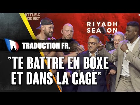 Francis Ngannou vs Tyson Fury - la conférence de presse en français !