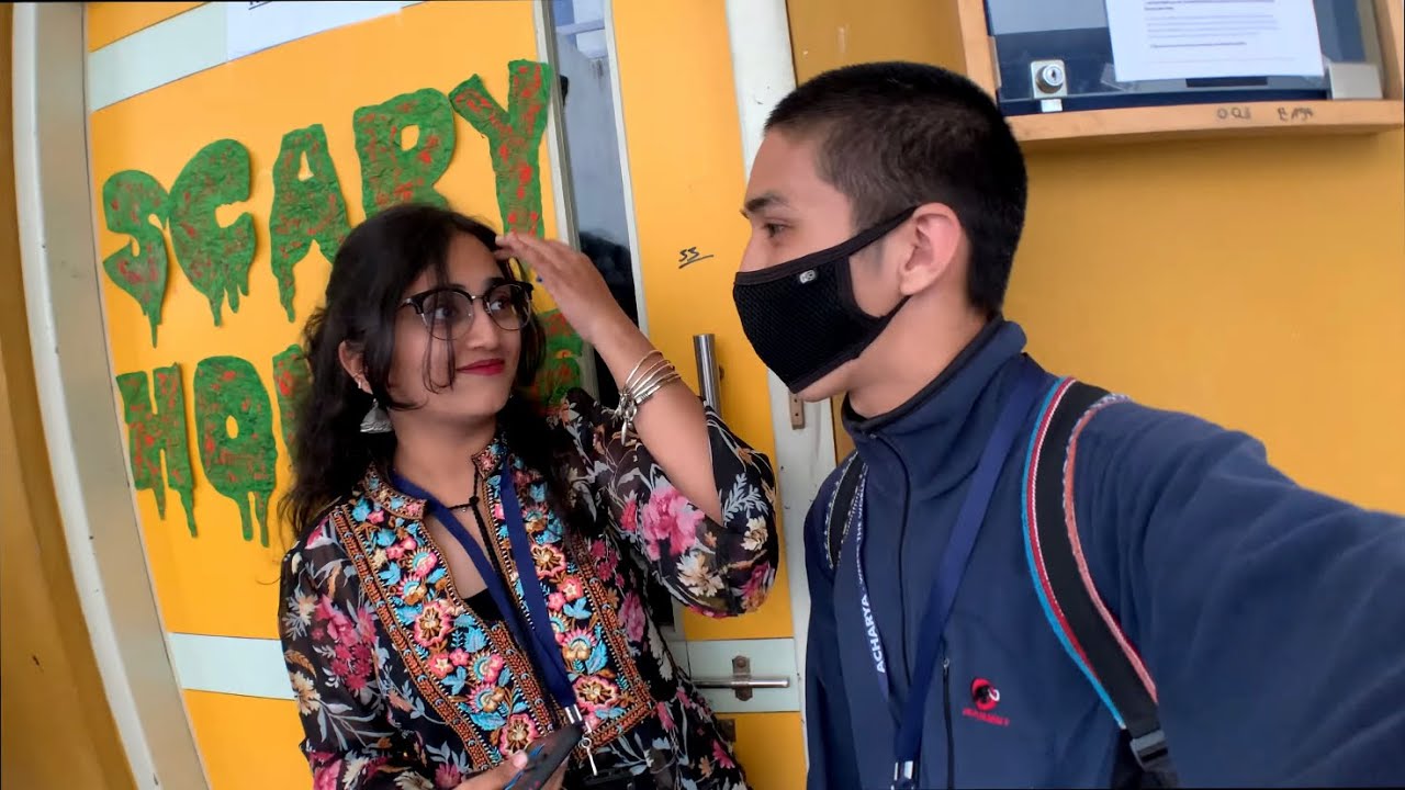 Cheapest😆 Scary House 😈😱| Acharya Institute | Acharya Institute of Graduate Studies | (Minorista)