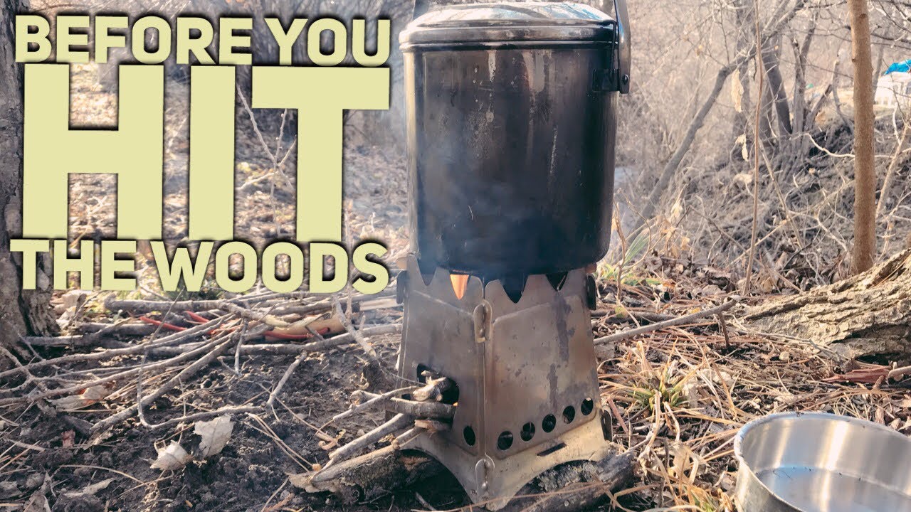 Before you hit the woods, with the Emberlit