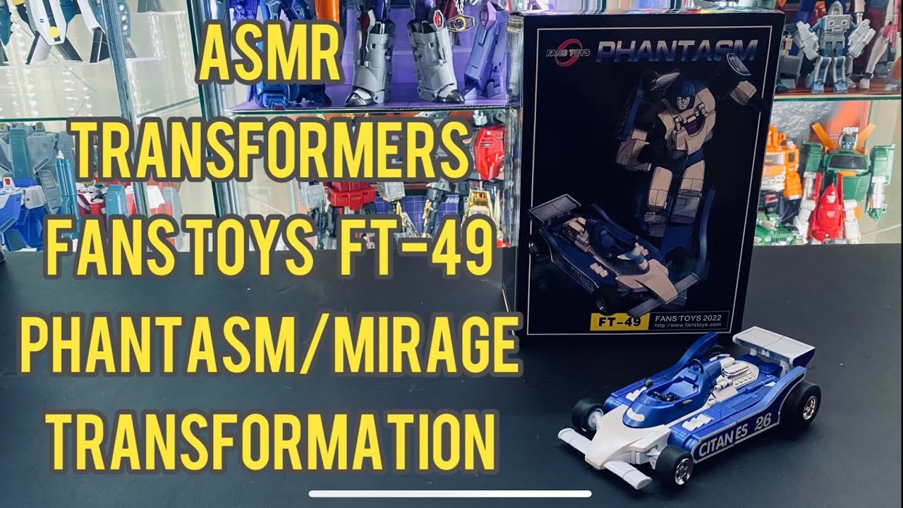 ASMR Fans Toys FT-49 Phantasm G1 Transformers Masterpiece Style Mirage Transformation