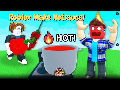 🌶️ Roblox Make Hotsauce! 🔥 Building the Ultimate Spicy Sauce Factory! 🧪😱