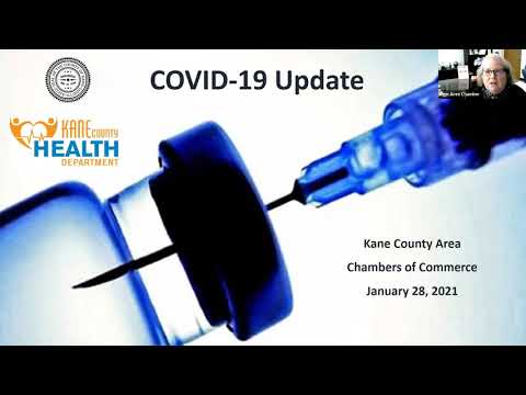 Kane County Covid-19 Update to Area Chamber of Commerce