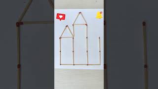 How To Make House By Match Sticks