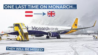 TRIPREPORT | Monarch Airlines (ECONOMY) | Innsbruck - London Gatwick | Airbus A321