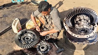 Amazing  Differential Gear Repairing | Hino truck fm2p differential assembly Restore