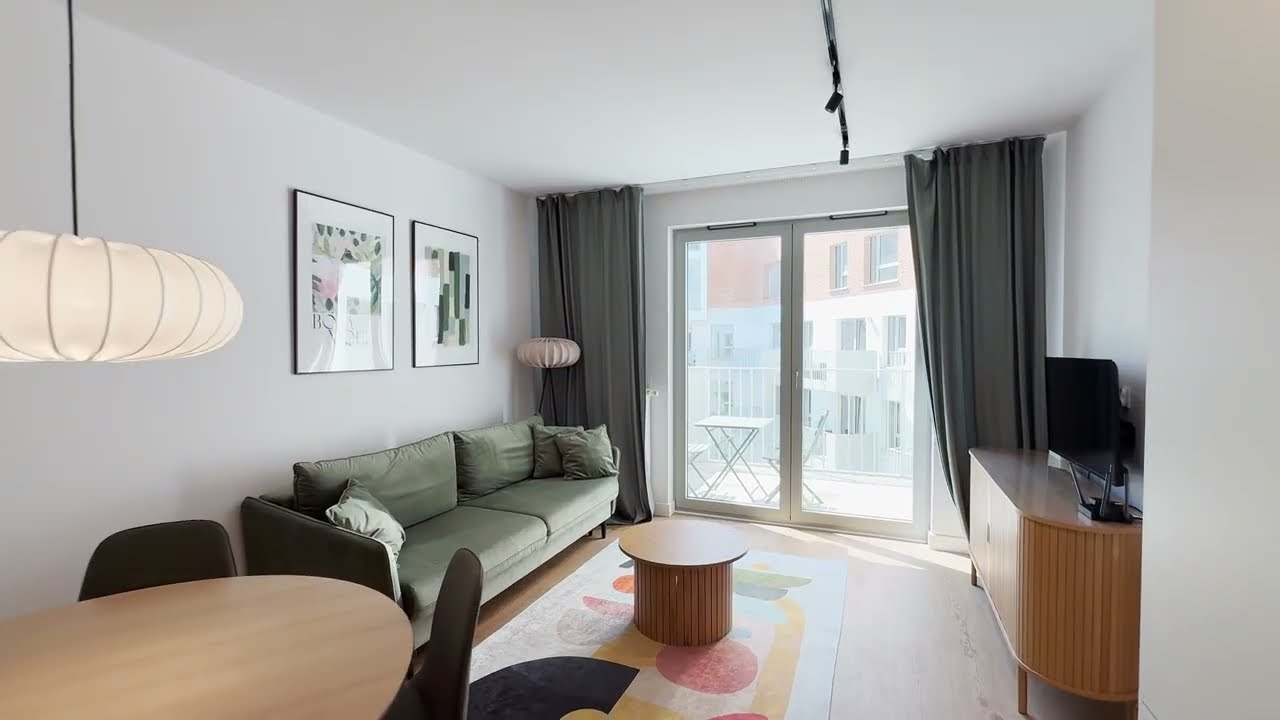 Spacious 2-room Apartment Next to Elektryków – Żurawie I - Apartment - Rent - Gdańsk, Śródmieście