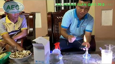 HƯỚNG DẪN TRỰC TIẾP KIỂM TRA VÀ DIỆT KHUẨN HIỆU QUẢ AN TOÀN TẠI AO NUÔI CNC SÓC TRĂNG