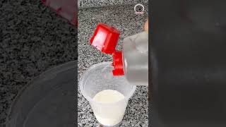 Leche chocolatada casera fría con o sin azúcar