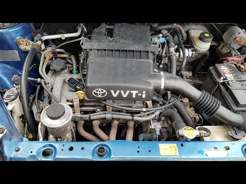 TOYOTA YARIS 1SZ-FE прогорел клапан