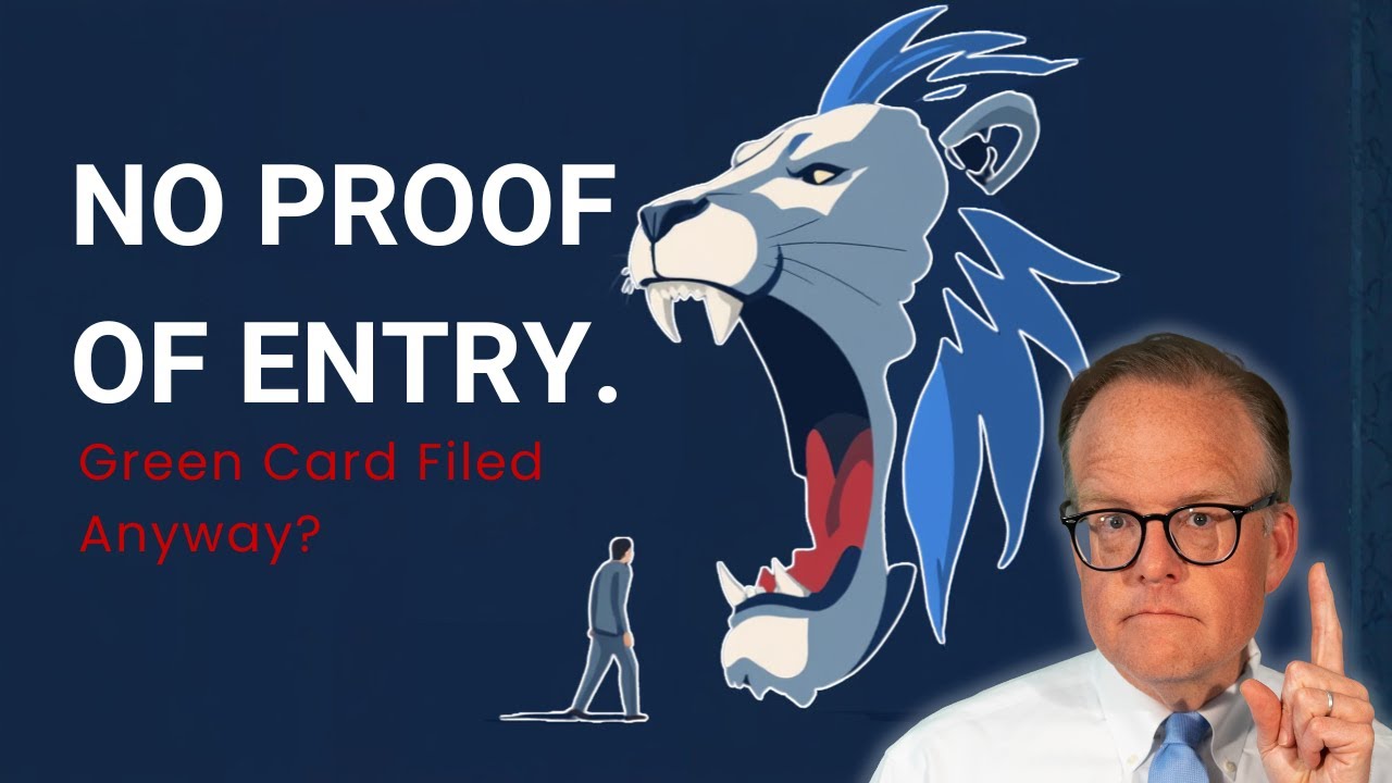 Adjustment of Status Without Proof of Entry. USCIS Interview Red Flags