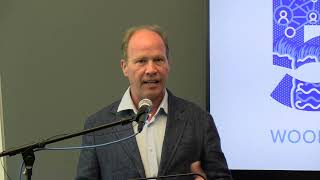 Peter de Menocal at WHOI Sea Grant's 50th Anniversary Celebration Event