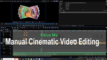 Manually #Cinematic Video Editing EDIUS Me #Free_Download_Project