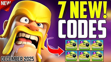DECEMBER NEW CODES* CLASH OF CLANS REDEEM CODES 2025-CLASH OF CLANS CODES 2025-CLASH OF CLANS CODES