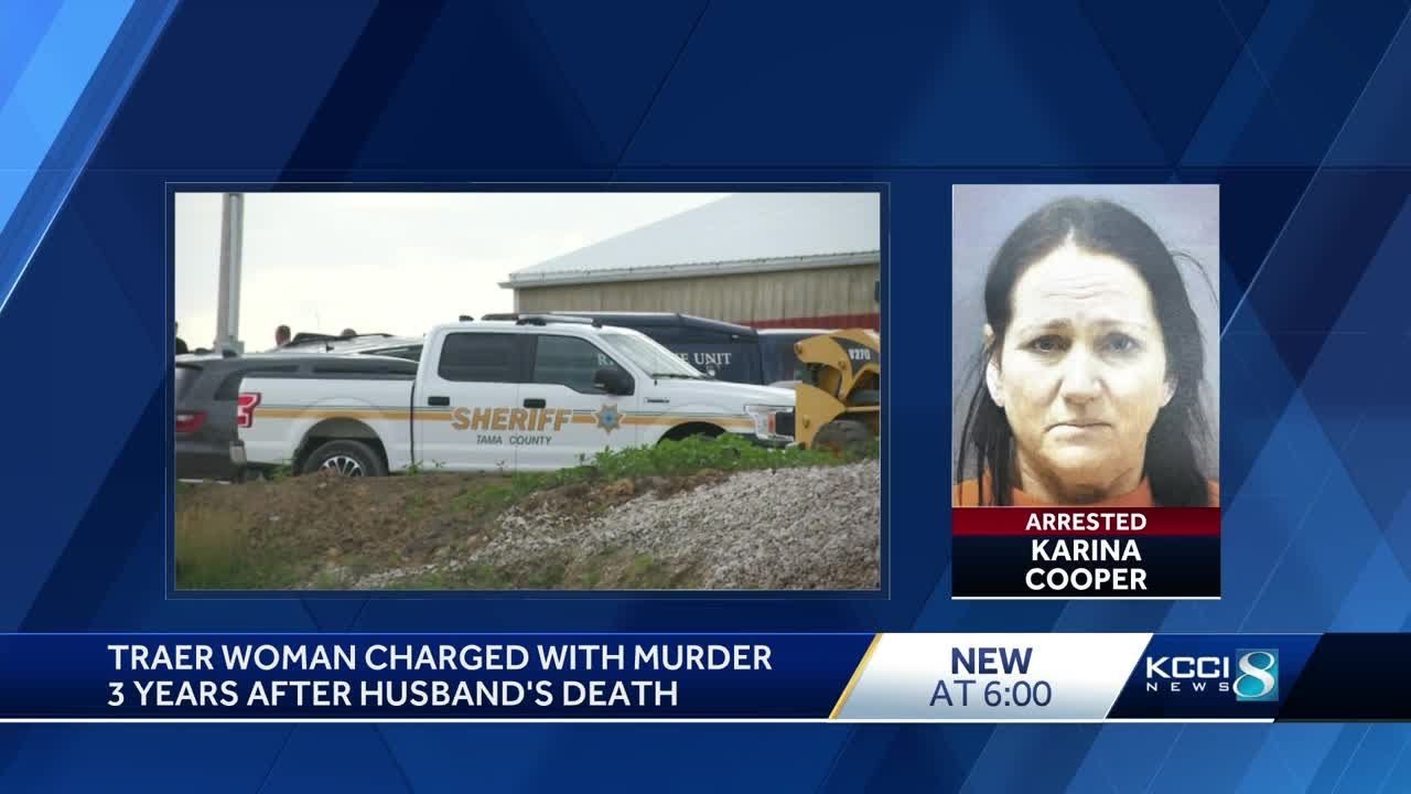 Iowa woman charged with murder 3 years after husband's death - YouTube
