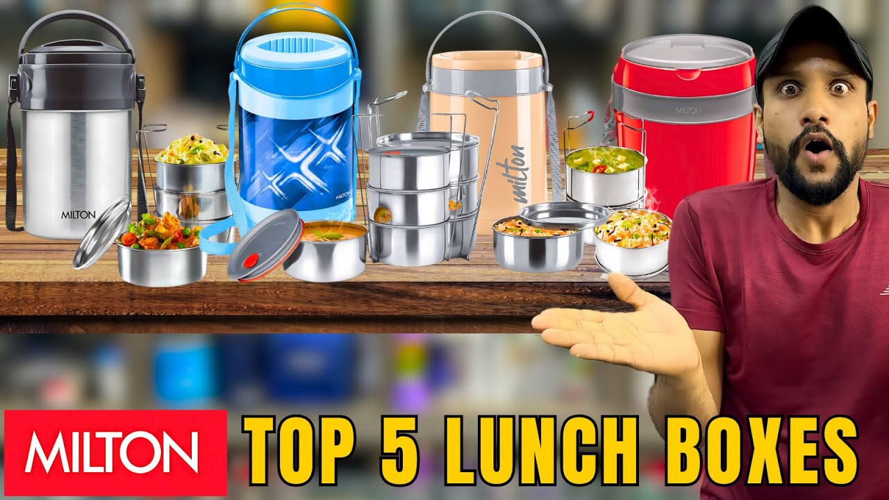 Top 5 Lunch Box In MILTON | Best Stainless Steel Lunch Box In INDIA ...