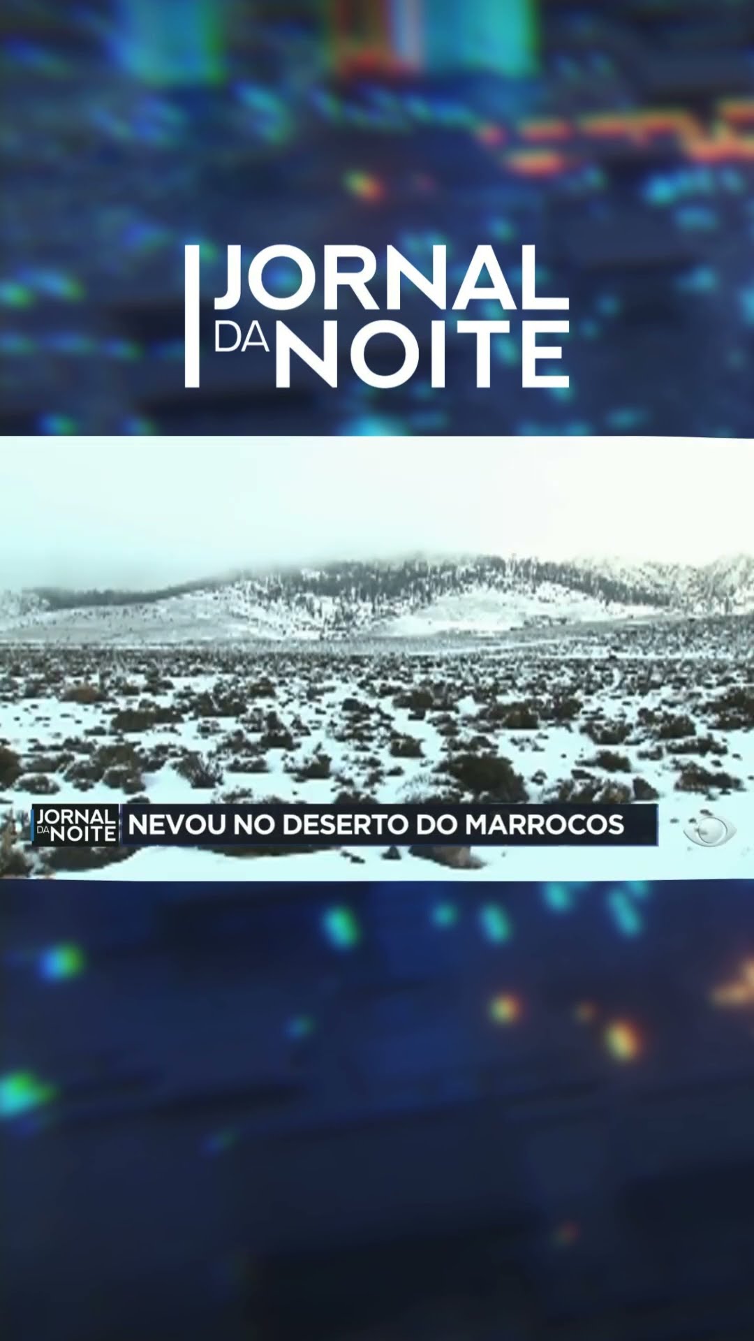 Neve muda paisagem em deserto do Marrocos #shorts
