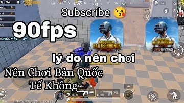 Pubg Mobile | Lý Do Nên Chơi Bản Quốc Tế Để Cày Rank | Cách Tải Pubg Mobile Quốc Tế