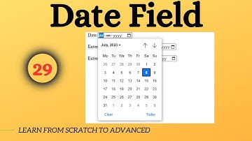 Understanding Date Input Fields: A Comprehensive Guide